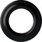 Ekena Millwork Bradford Classic Ceiling Medallion (Fits Canopies up to 8 5/8"), 13"OD x 7 1/2"ID x 3/4"P, Jet Black CM13BRBLF - alternate 1